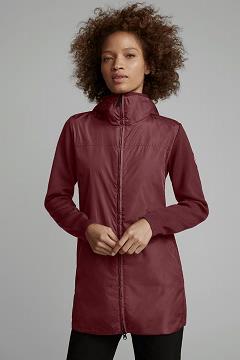 Chamarras Canada Goose Mujer Mexico - WindBridge Prendas De Punto Rojos Oscuro WP7345216